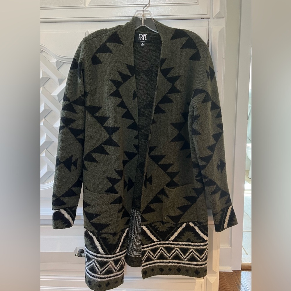 The Cozy Cardigan by Frye Size Medium